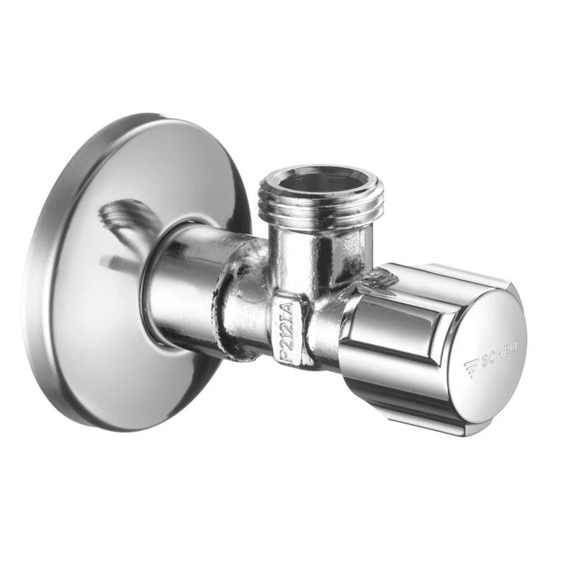 Вентиль Schell, угловой, для водопровода, 1-2 дюйма - внешняя резьба