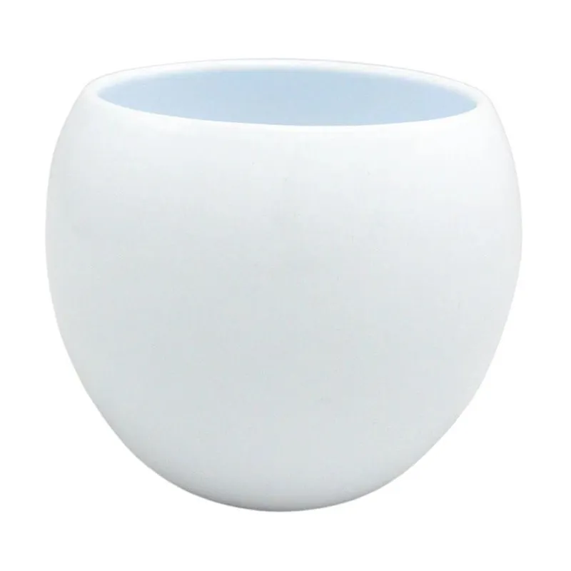 Lillepott Domoletti 510, keraamiline, valge v.