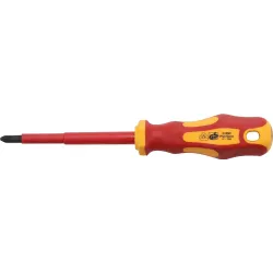 VDE Screwdriver - Cross Slot PH2 - Blade Length 100 mm