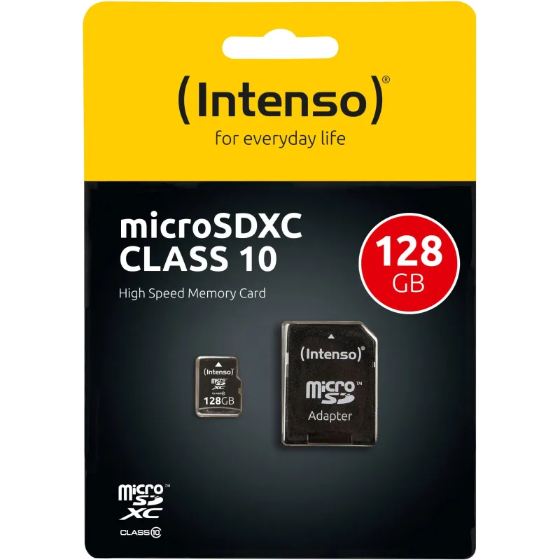 Atmiņas karte Intenso, 128 GB
