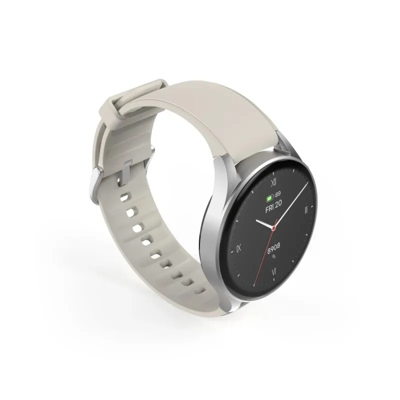 Hama 00178612 Smartwatch 8900 Silver-Beige