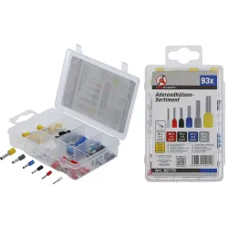 Ferrules Assortment - insulated - 93 pcs.