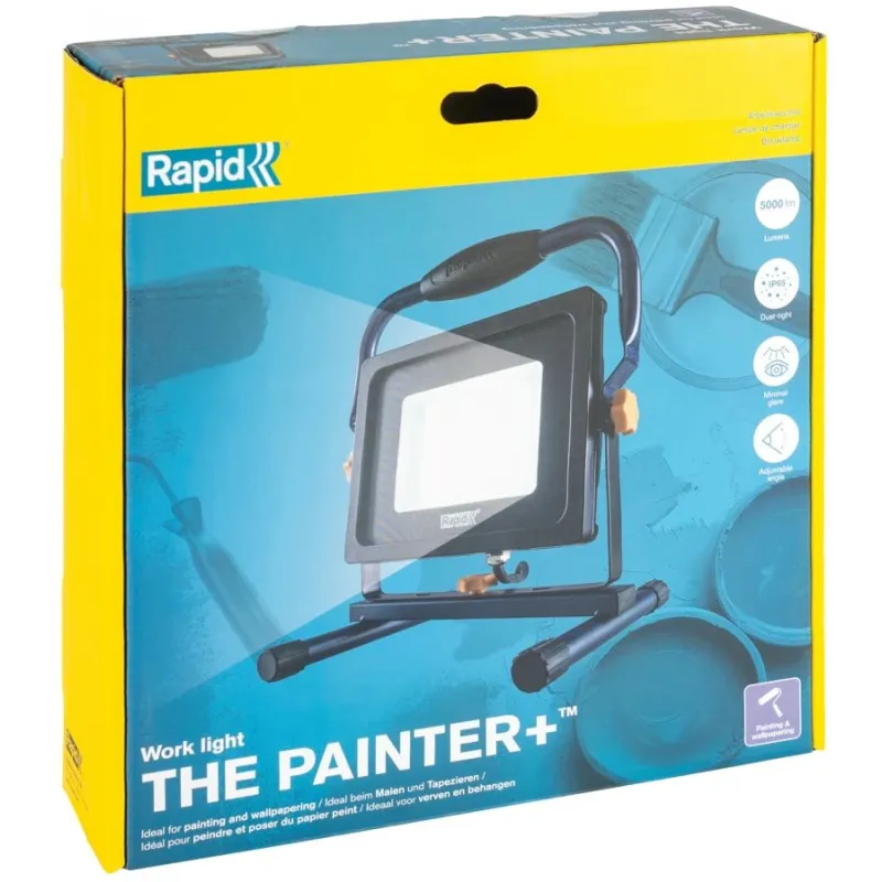 Statybinis šviestuvas THE PAINTER+, 5000 Lm, RAPID