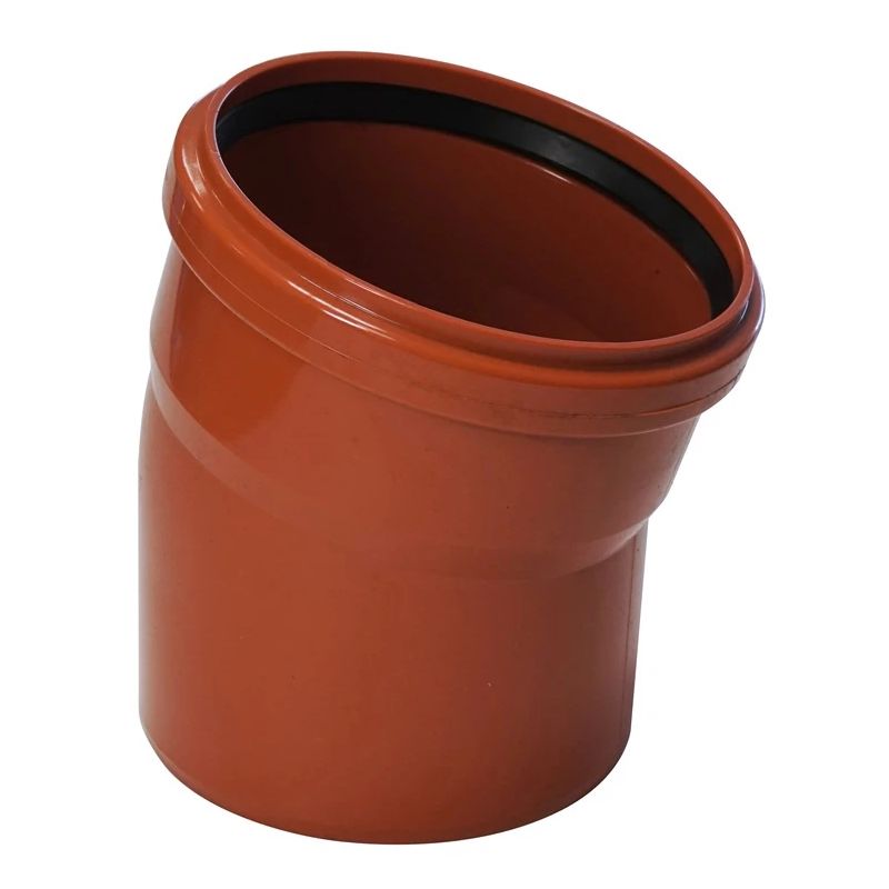 Līkums ārējais d160x15 pvc