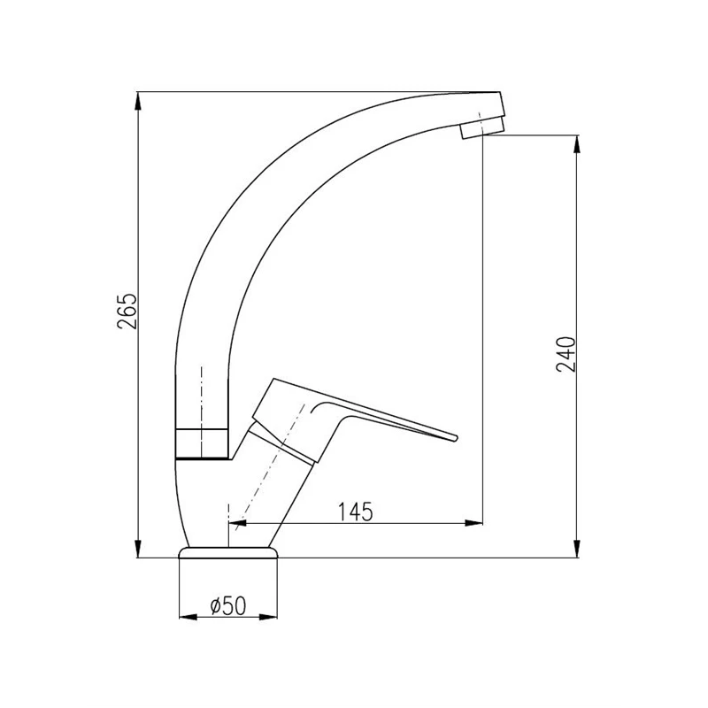 Maisītājs virtuves victoria dvi206.5-3