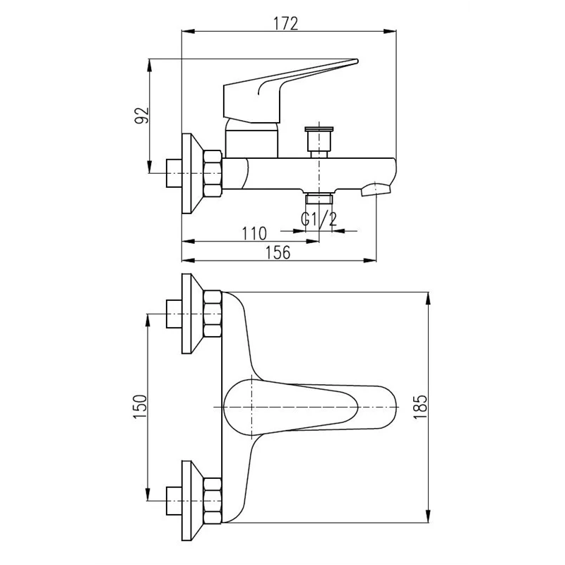 Maisītājs vannas victoria dvi254.5