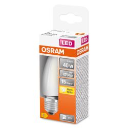 Spuldze led e27 b40 fr 4.8w-827