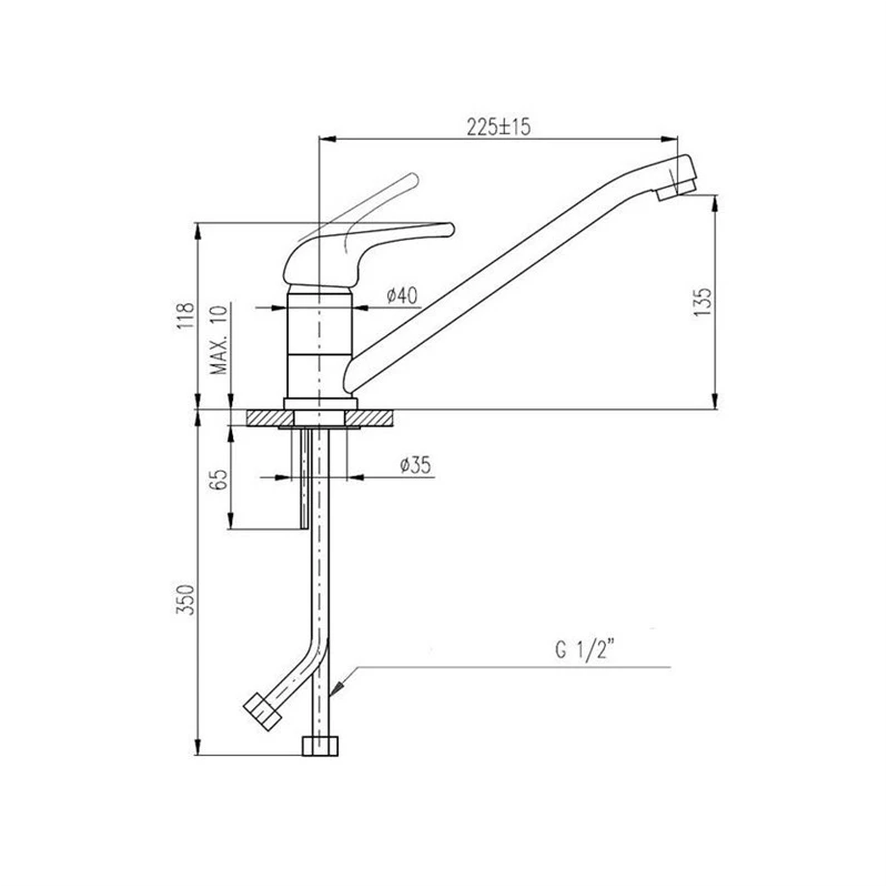 Maisītājs virtuves sazava dsa505.5