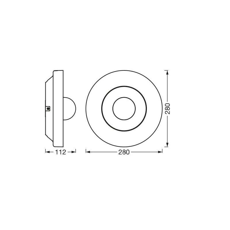 Gaismeklis led wifi 22w 2400lm ar kameru