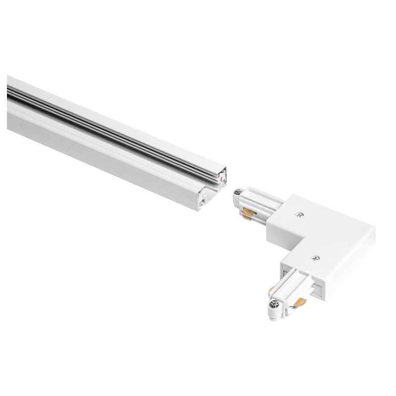 Sliedes stūra savienotājs balts