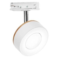 Spotlampa sliežu sistēmai 4.8w 830 balta