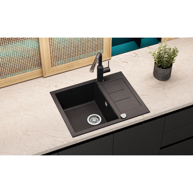 Sink tesa sqt102-601aw black