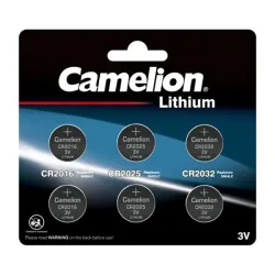 Батареи Camelion CR2032, CR2025, CR2016, 3 В