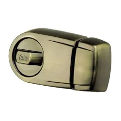 Lukk, võtmega Yale, messing