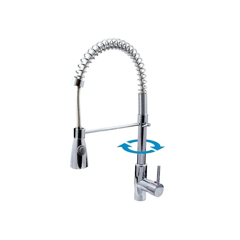 Virtuves jaucējkrāns Domoletti Seina DSE917.5, hroma krās.