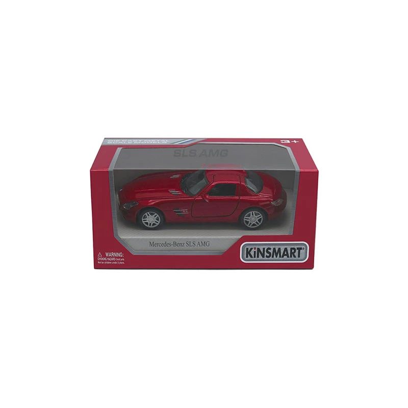 KINSMART Die-Cast modelis Mercedes-Benz SLS AMG, izmērs 1:38