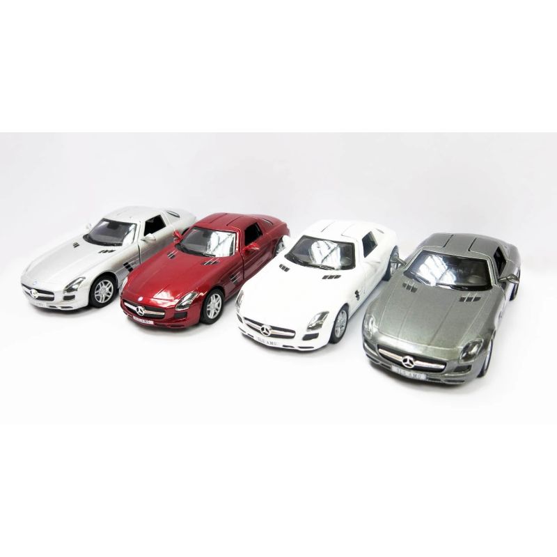 KINSMART Die-Cast modelis Mercedes-Benz SLS AMG, izmērs 1:38