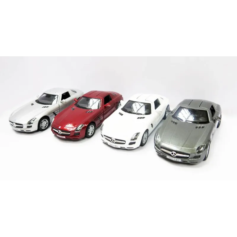 KINSMART Die-Cast modelis Mercedes-Benz SLS AMG, izmērs 1:38