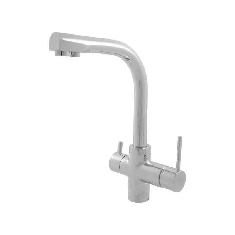 Virtuves jaucējkrāns Domoletti Seina DSE918.5, nerūsējošā tērauda