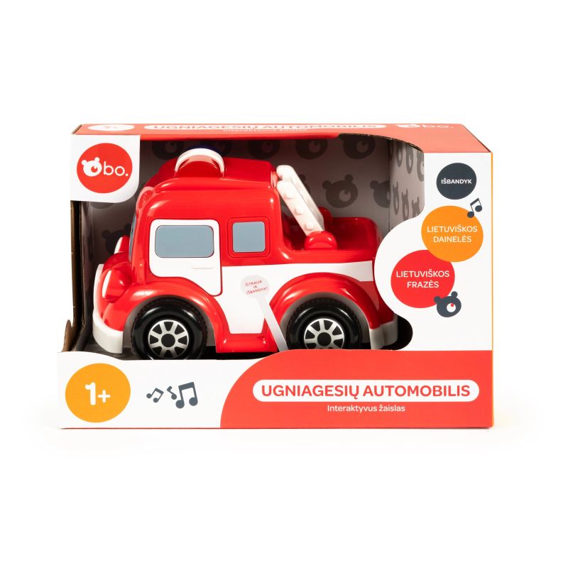 bo. Interactive fire engine ,in Lithuanian lang.,