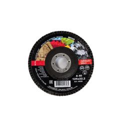 Smilšpapīra slīpdisks 125 22 t a 100 80