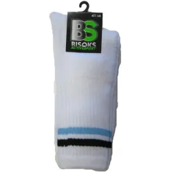 Sporta zeķes Bisoks Sport 11022, balta krās., 39-42