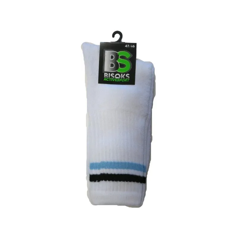 Sporta zeķes Bisoks Sport 11022, balta krās., 39-42