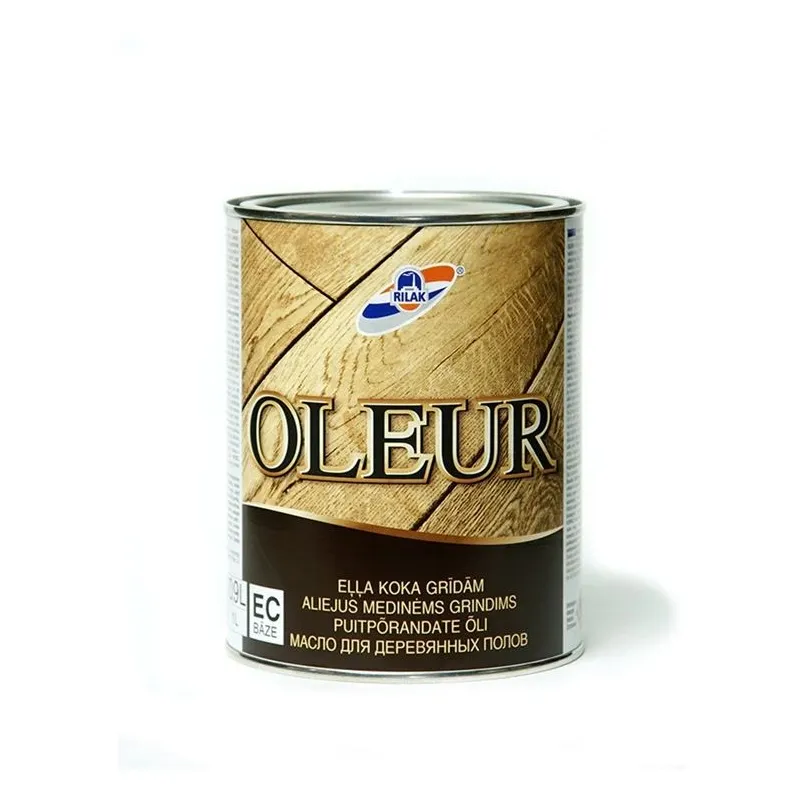 Eļļa grīdai Rilak Oleur, caurspīdīga krās., 0.9 l
