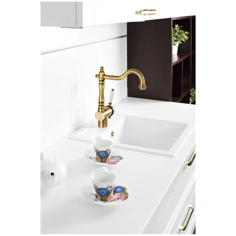 Смеситель для раковины Domoletti Labe Stara Mosaz DL508.5-8SM, латунь цв.