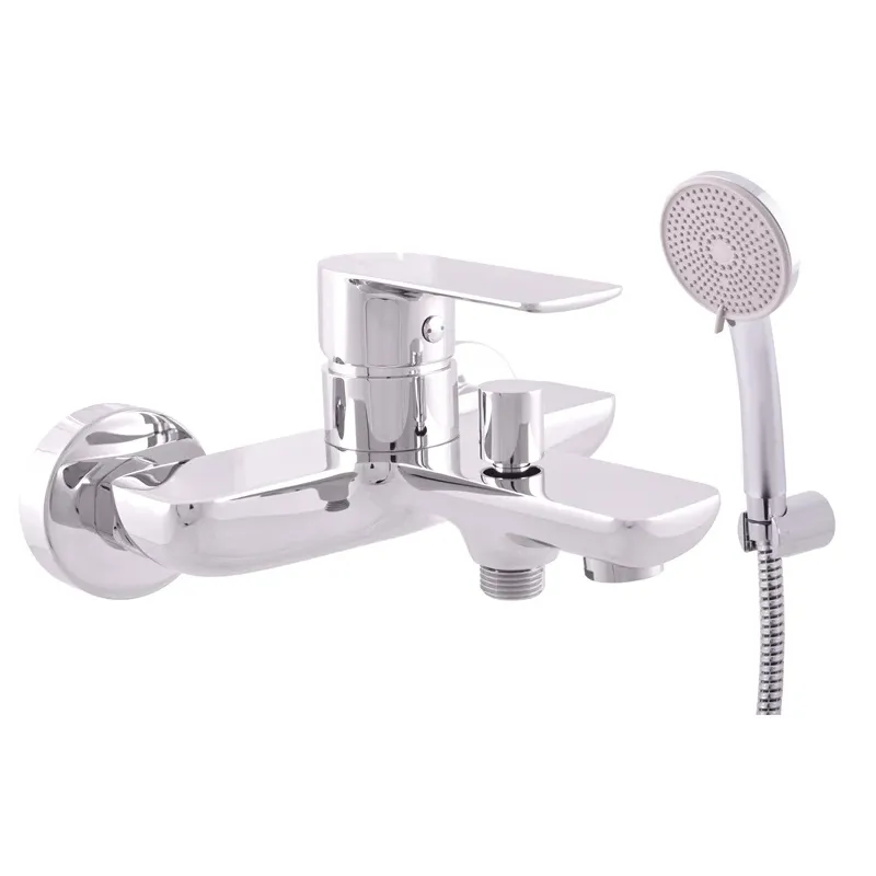 Vannas maisītājs ar dušas komplektu Domoletti Verona DVT454.5-1, hroma krās.