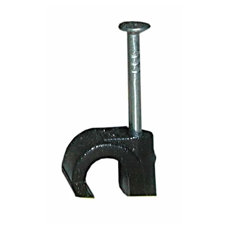 Kabeļu turētājs Baltplast, 5 - 7 mm, melna krās., 25 gab.