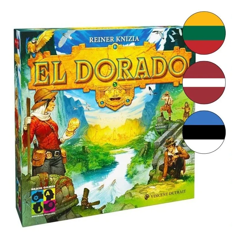 Galda spēle Brain Games El Dorado, LT LV EE
