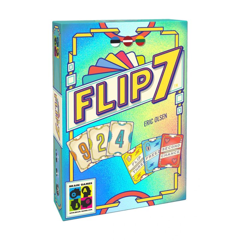 Kāršu spēle - Brain Games Flip 7 BRGFLIP7. LT