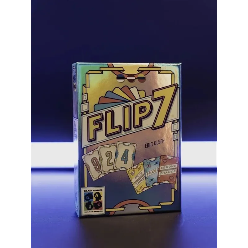 Kortų žaidimas Brain Games Flip 7, EN