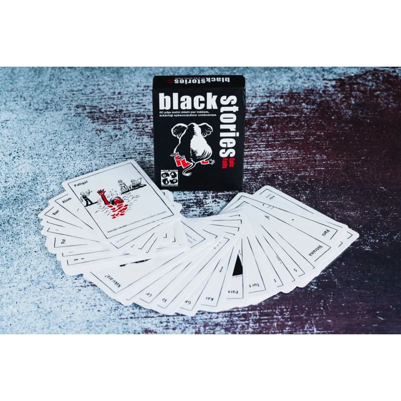 Kāršu spēle Brain Games Black Stories Epic Fails, LV