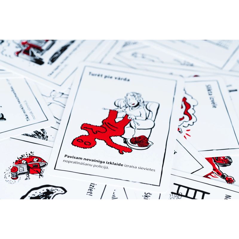 Galda spēle black stories epic fails lv