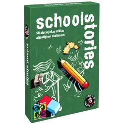 Kāršu spēle Brain Games Black Stories Junior: School Stories, LV