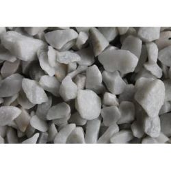 Dekoratīvas šķembas baltas frak. 4-8 mm