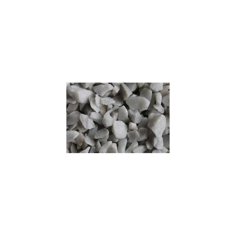 Dekoratīvas šķembas baltas frak. 4-8 mm