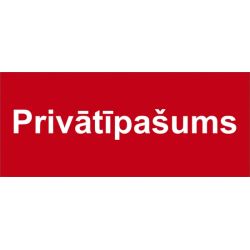 Norāde privātīpašums 100x300mm