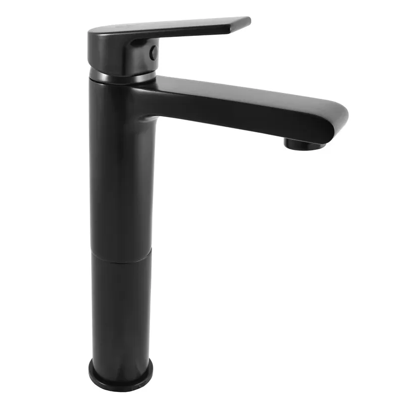 Izlietņu jaucējkrāns Domoletti Colorado, melna krās.