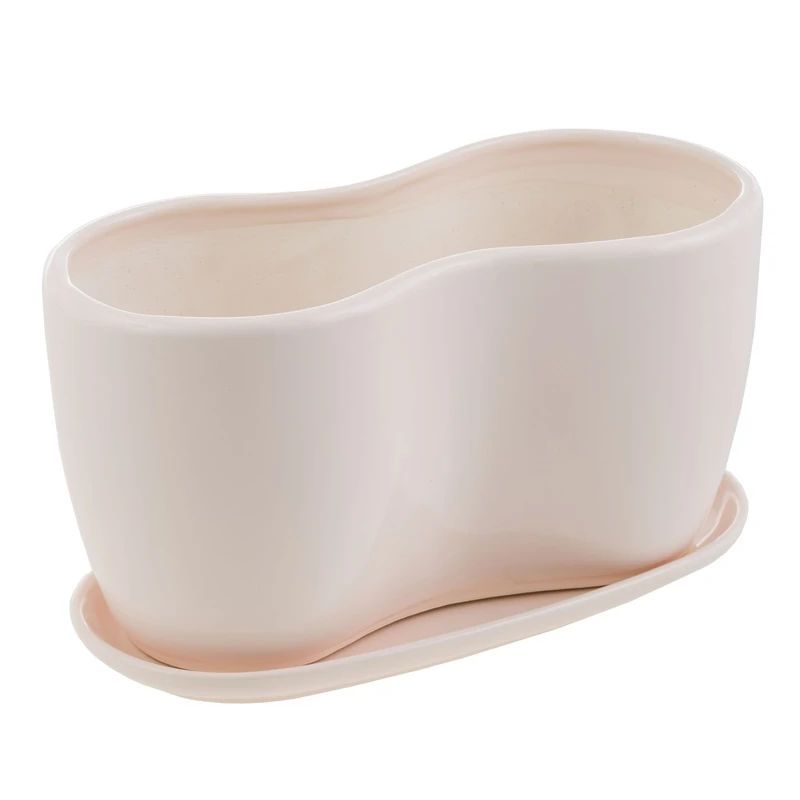 Pods puķu maijpuķīte krēmkrāsas d29.5