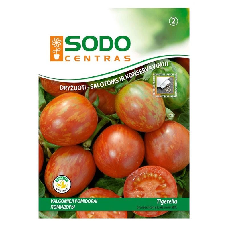 Sēklas tomāti tigerella