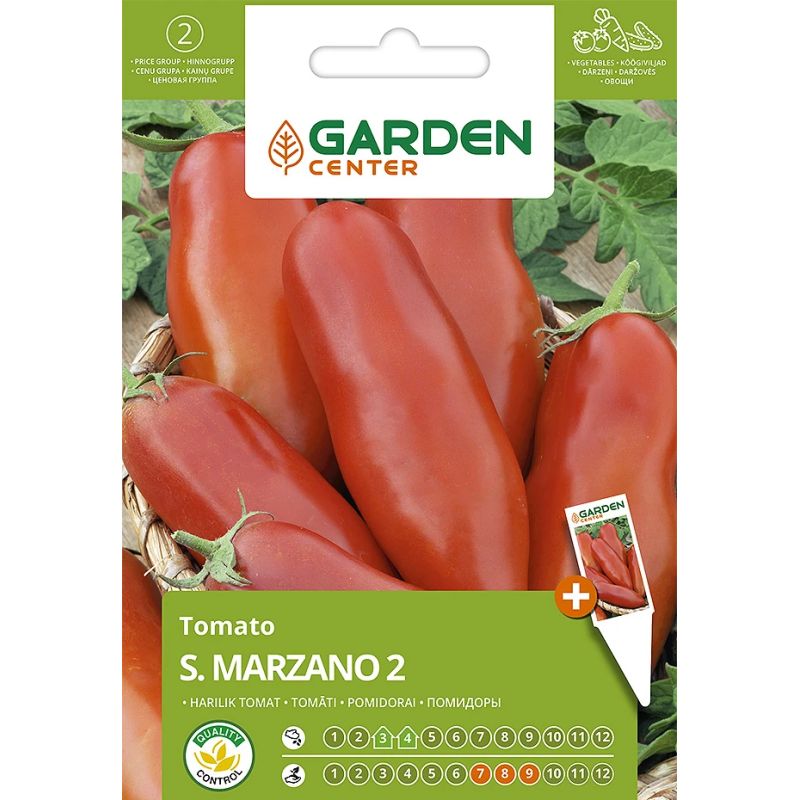 Seemned Garden Center, tomat S. Marzano 2, 0.2 g