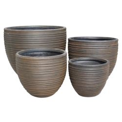 Puķu pods lt13793-4s p96 d30 h25 brūns