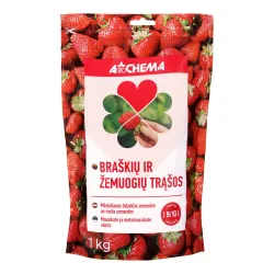 Удобрения для клубники Agrochema, сыпучие, 1 кг