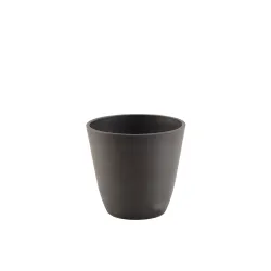 Цветочный горшок Green Ship 11v15, spw, антрацитовый-черный