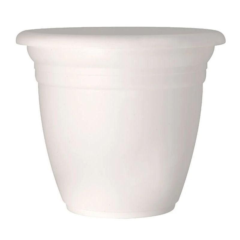 Plastm. puķu pods te000060-110 d60 balts