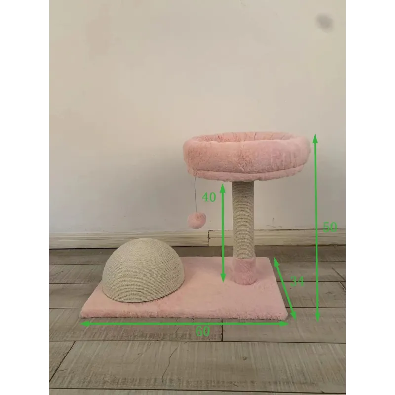 Kačių draskyklė Höppy, 60 cm x 34 cm x 50 cm