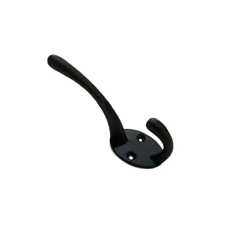 Drēbju āķis GB-2509, 12.5 cm, melna krās.